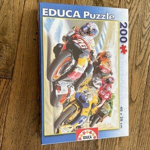 Educa motorcycle puzzle
